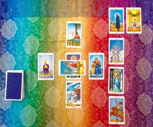 Tiragem da Cruz Celta com uma carta extra