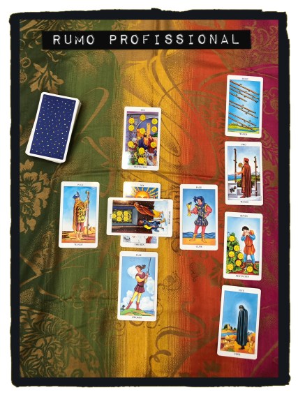 Jogo de tarot - N - rumo profissional