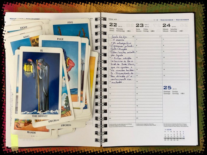 tarot - agenda semanal - uma carta por dia.JPEG